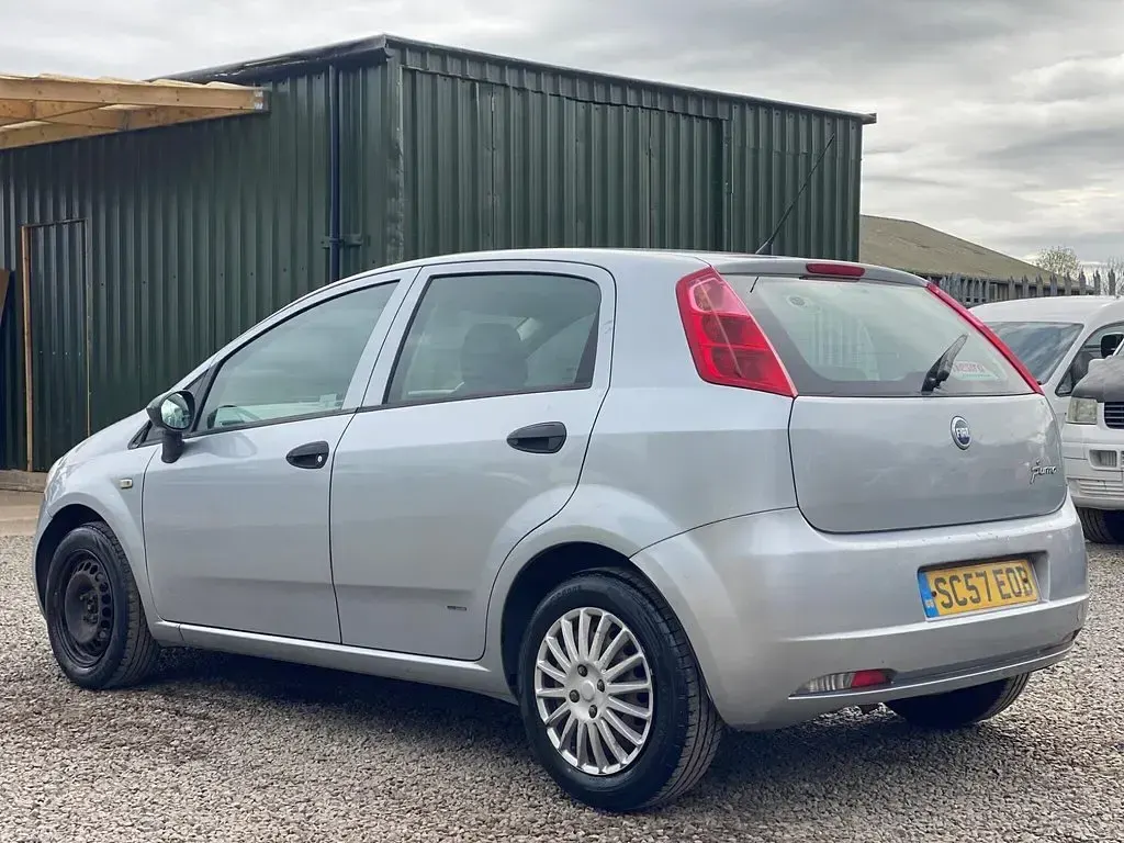 Used Fiat Grande Punto Active 2007 Grey Hatchback