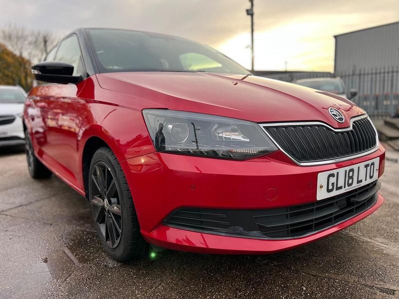 Red Used 2018 Skoda Fabia Colour Edition Hatchback | £5,495 (Fair price) - Image 1/4