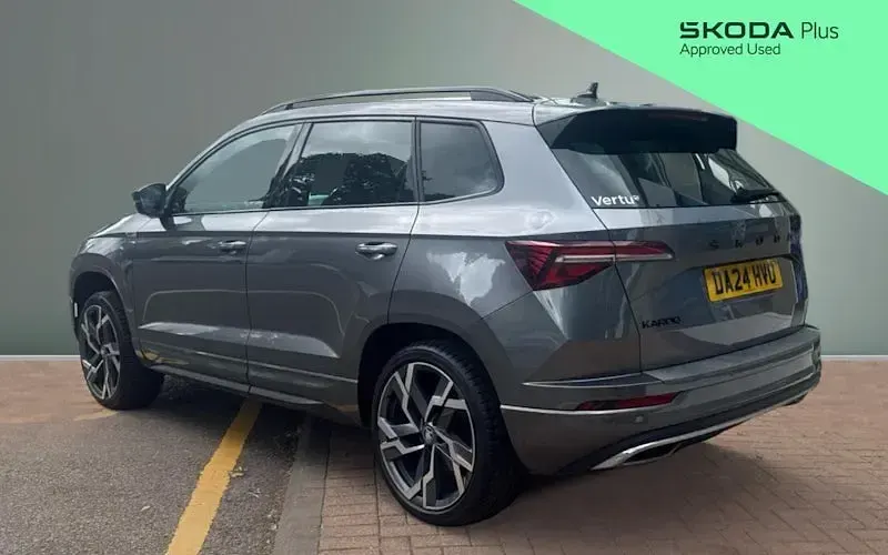 Used Skoda Karoq SportLine 150 HP (110 kW) 2024 Grey SUV
