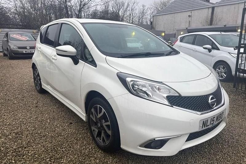 Used Nissan Note Acenta 80 HP (58 kW) 2015 White Hatchback