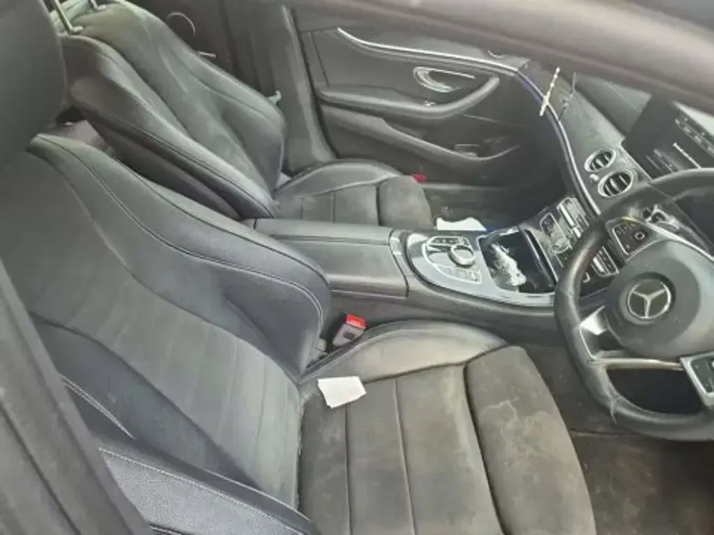 Used Mercedes E220 AMG line 194 HP (142 kW) 2017 Grey Sedan