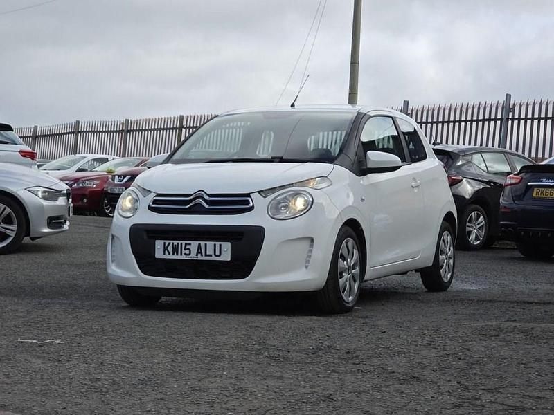 Used Citroën C1 Feel 82 HP (60 kW) 2015 White Hatchback