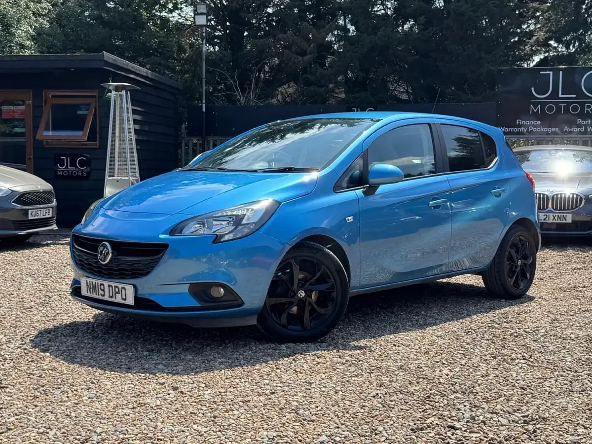 Used Vauxhall Corsa 90 HP (66 kW) 2019 Blue Hatchback
