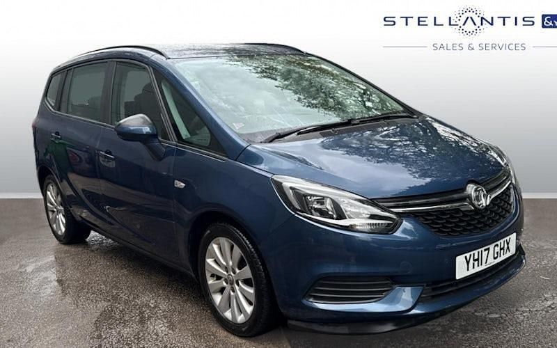 Blue Used 2017 Vauxhall Zafira Tourer Design Edition MPV | £8,529 (Fair price) - Image 1/4