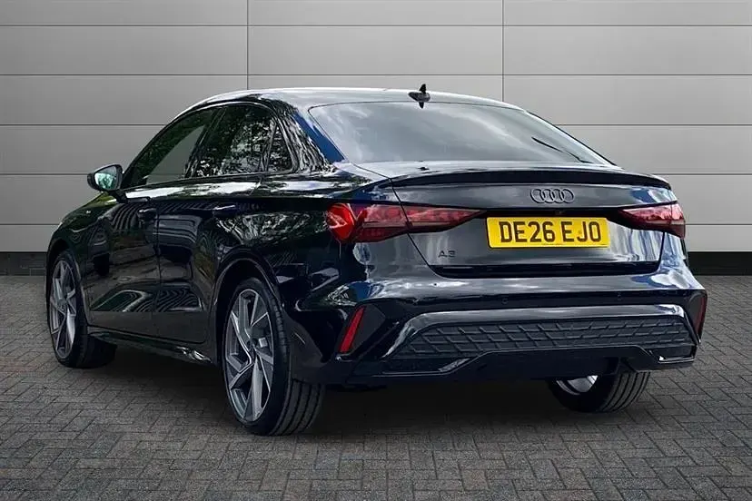 New Audi A3 Black Edition 150 HP (110 kW) 2026 Mythos black Sedan