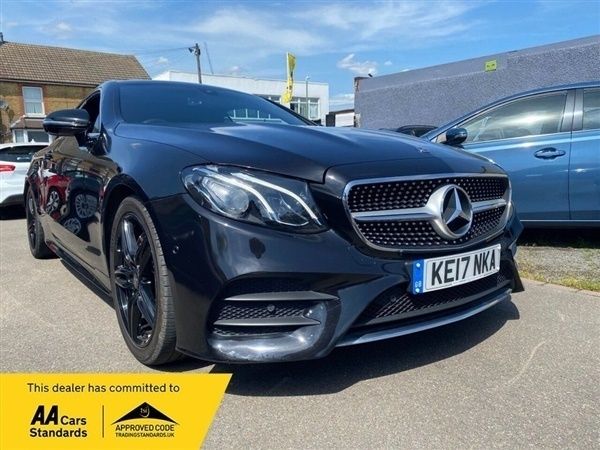 Black Used 2017 Mercedes E220 AMG line Coupe | £13,495 (Fair price) - Image 1/1
