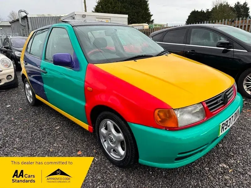 Used VW Polo R 101 HP (74 kW) 1997 Multicoloured Hatchback