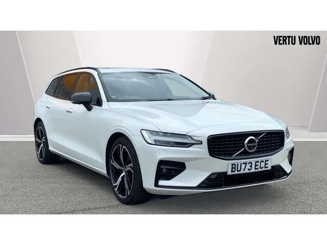 White Used 2023 Volvo V60 Ultimate Estate | £37,948 (A bit pricey) - Image 1/4
