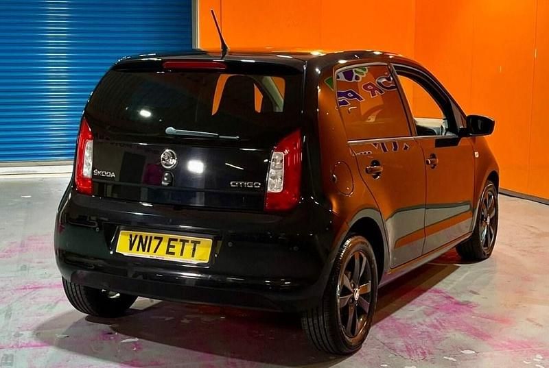 Used Skoda Citigo Colour Edition 60 HP (44 kW) 2017 Black Hatchback