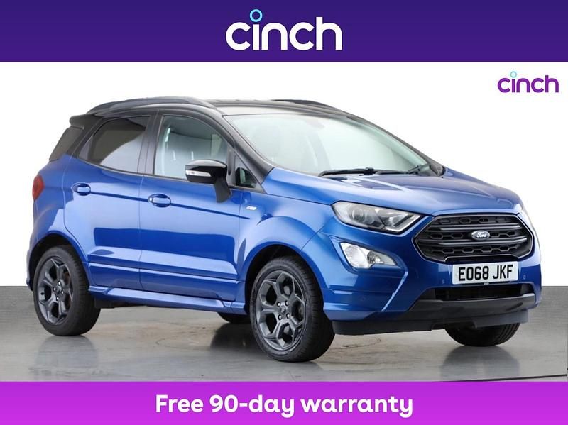 Blue Used 2018 Ford Ecosport ST-Line SUV | £11,299 (Fair price) - Image 1/3