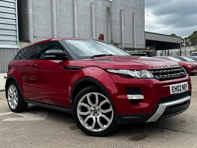 Red Used 2013 Land Rover Range Rover evoque Dynamic SUV | £8,000 (Good price) - Image 1/4