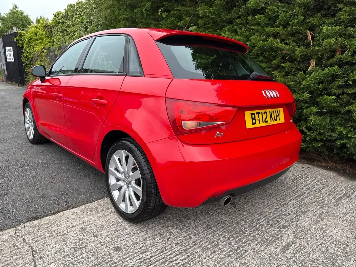 Used Audi A1 Sport 105 HP (77 kW) 2012 Red Hatchback