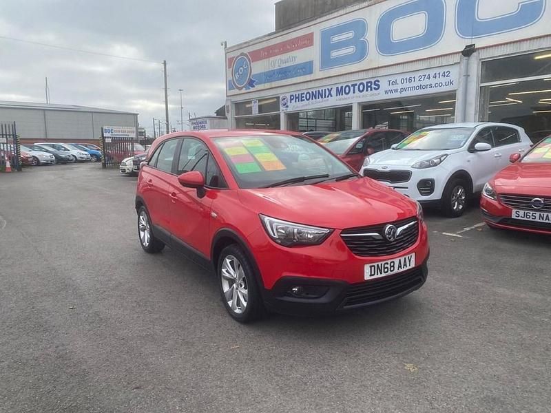 Used Vauxhall Crossland X 81 HP (59 kW) 2018 Red SUV