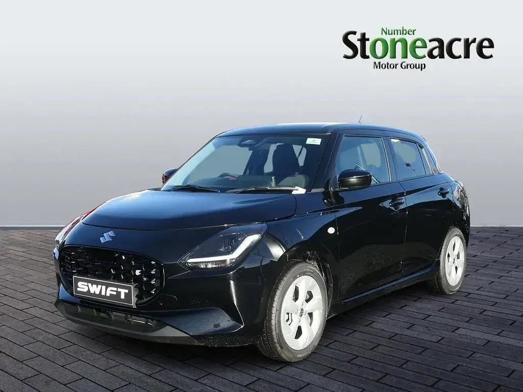 New Suzuki Swift 82 HP (60 kW) 2026 Black Hatchback