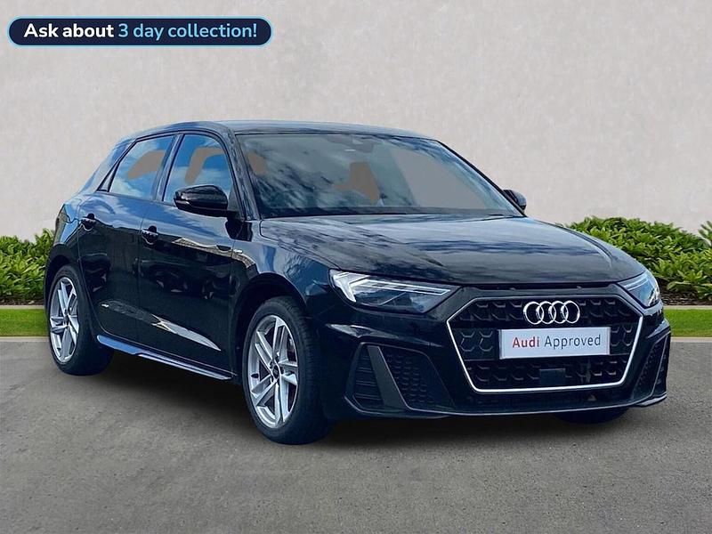 Black Used 2023 Audi A1 S-Line Hatchback | £19,204 (Fair price) - Image 1/4