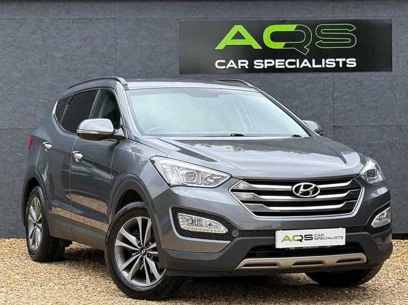 Silver Used 2015 Hyundai Santa Fe Premium SUV | £8,995 (Fair price) - Image 1/4