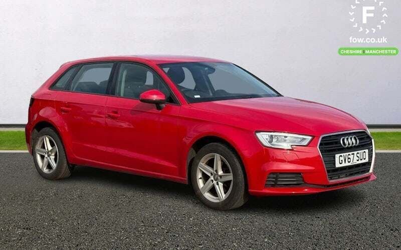 Red Used 2018 Audi A3 Sportback Hatchback | £10,999 (Good price) - Image 1/4
