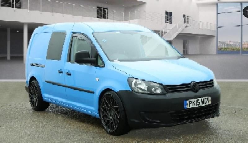 Used VW Caddy Startline 102 HP (75 kW) 2015 Blue MPV