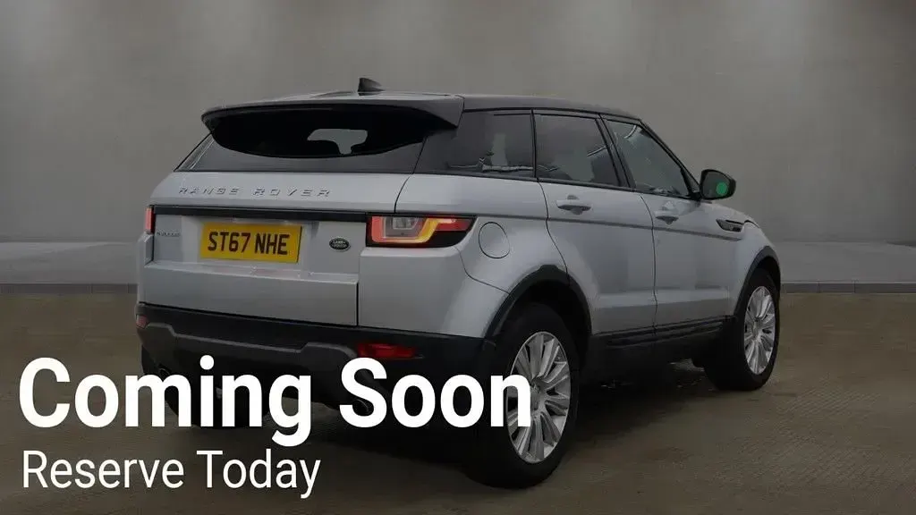 Used Land Rover Range Rover evoque SE 2017 Silver Estate
