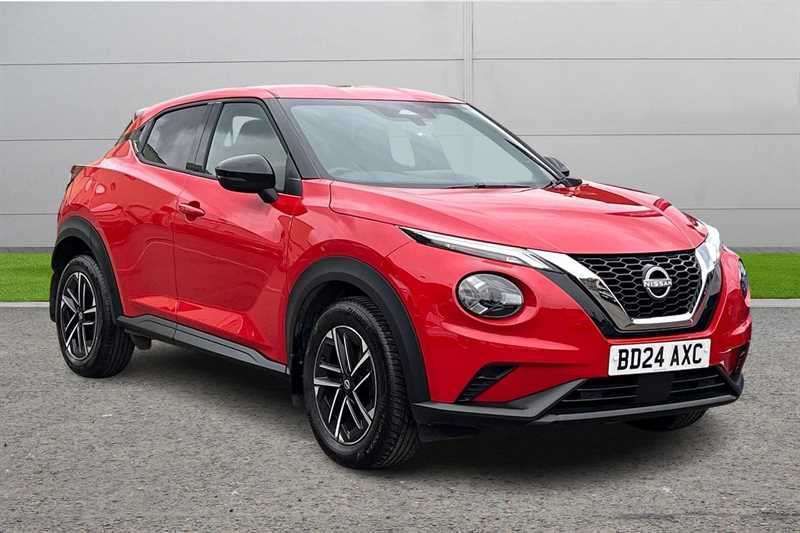 Red Used 2024 Nissan Juke N-Connecta SUV | £19,863 (Fair price) - Image 1/4