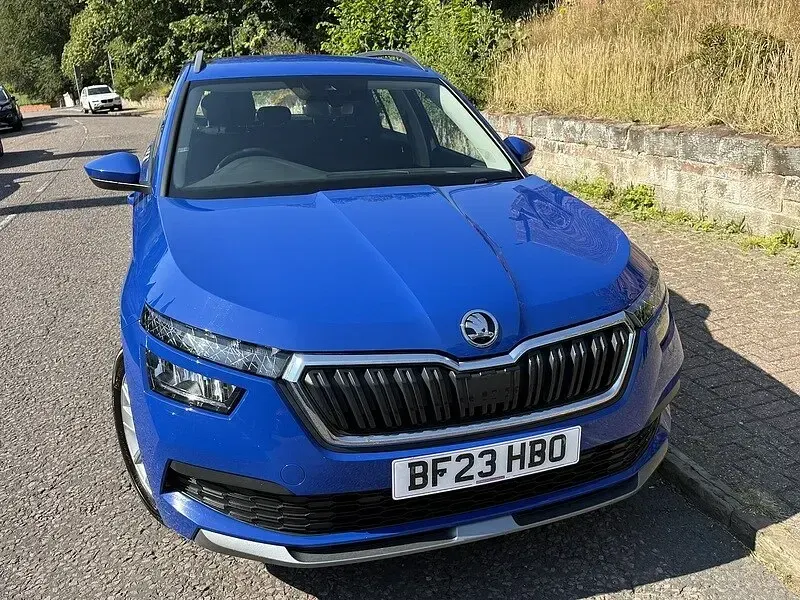 Used Skoda Kamiq SE 110 HP (80 kW) 2023 Blue SUV