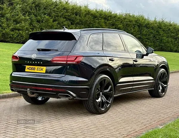 Used VW Touareg R-line 2019 Blue SUV