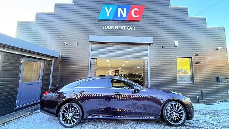 Used Mercedes CLS350 AMG line 286 HP (210 kW) 2018 Black Coupe