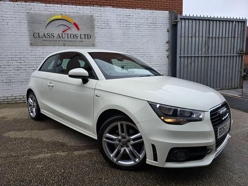 Used Audi A1 S-Line 122 HP (89 kW) 2012 White Hatchback