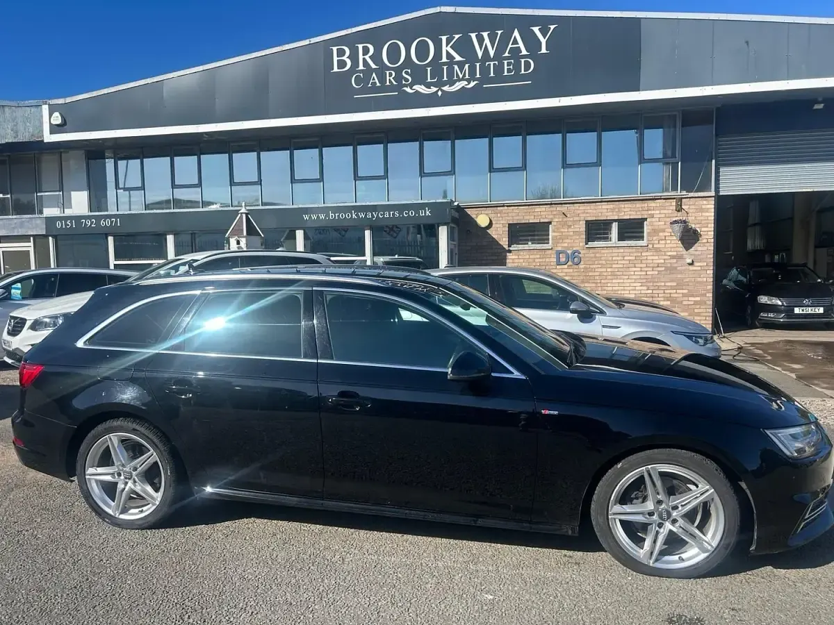 Used Audi A4 S-Line 190 HP (139 kW) 2016 Black Estate