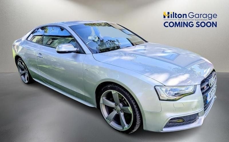 Silver Used 2015 Audi S5 Black Edition Coupe | £16,850 (Fair price) - Image 1/3