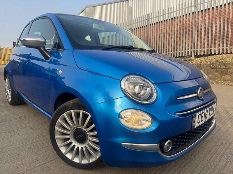 Used Fiat 500 Mirror 69 HP (50 kW) 2018 Blue Hatchback