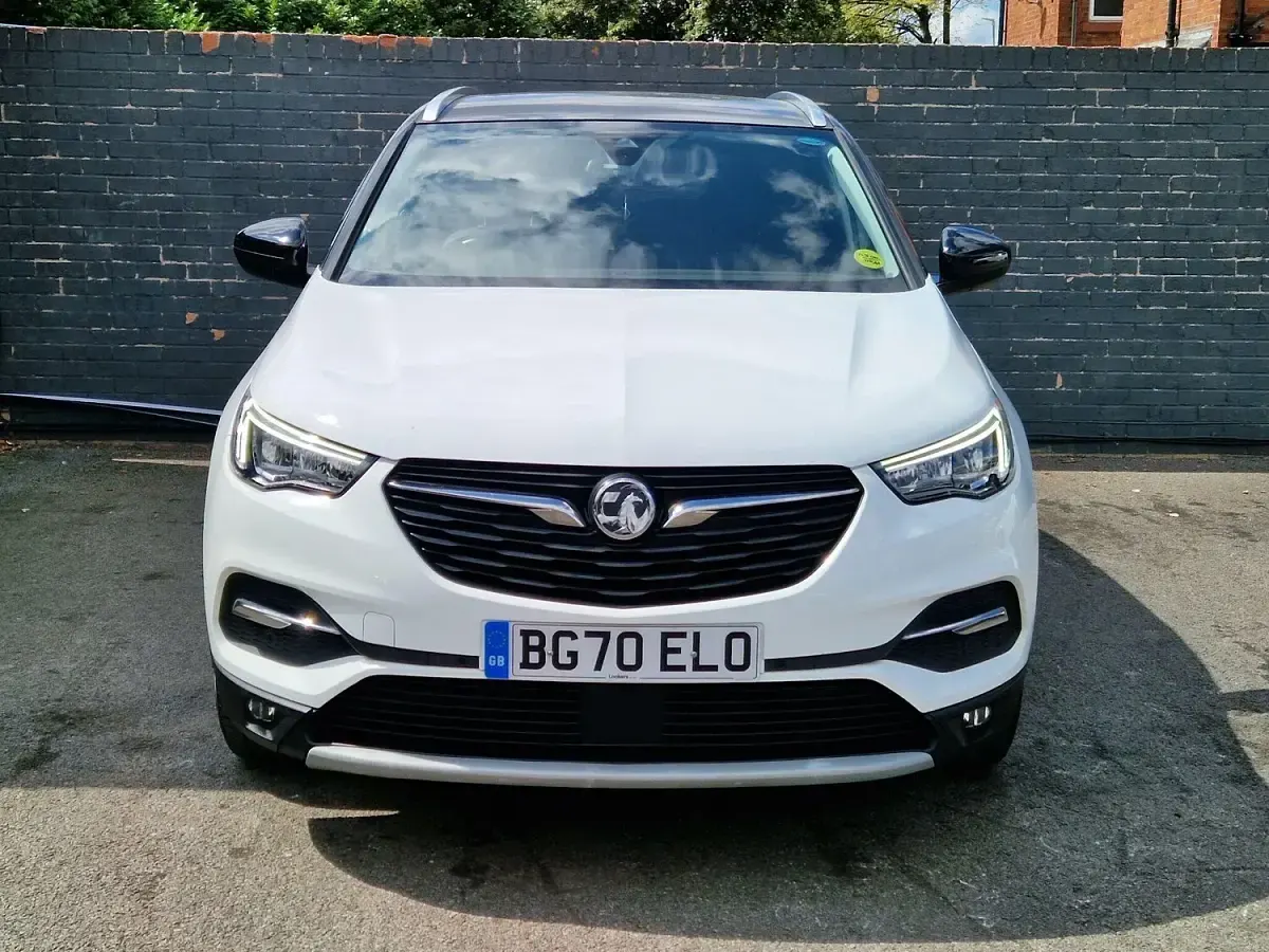 Used Vauxhall Grandland X SRi 130 HP (95 kW) 2020 White SUV