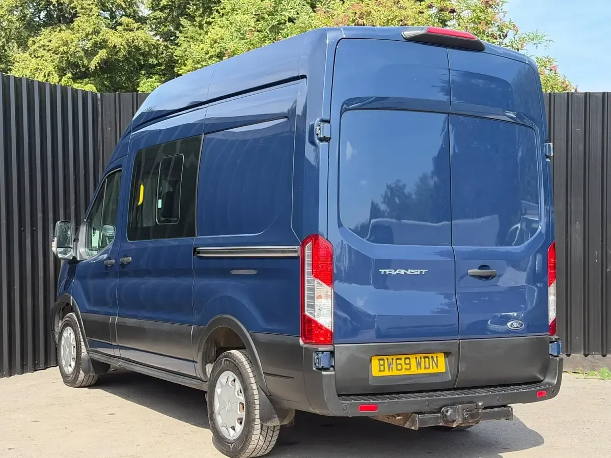 Used Ford Transit Trend 170 HP (125 kW) 2020 Blue Van