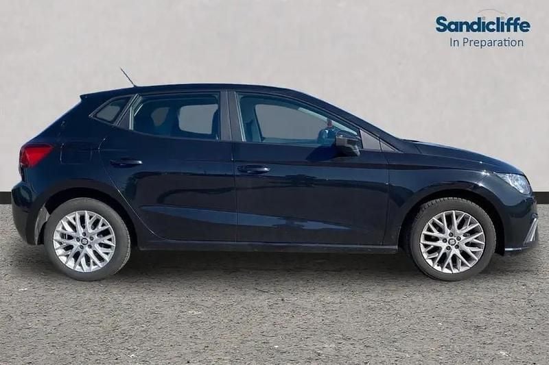 Used Seat Ibiza SE Technology 95 HP (69 kW) 2019 Black Hatchback