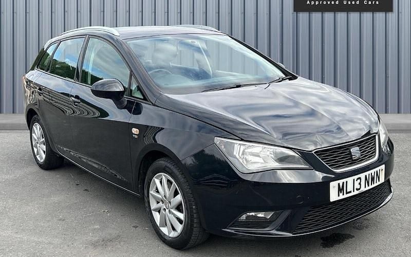 Black Used 2013 Seat Ibiza ST SE Estate | £3,590 (Fair price) - Image 1/4