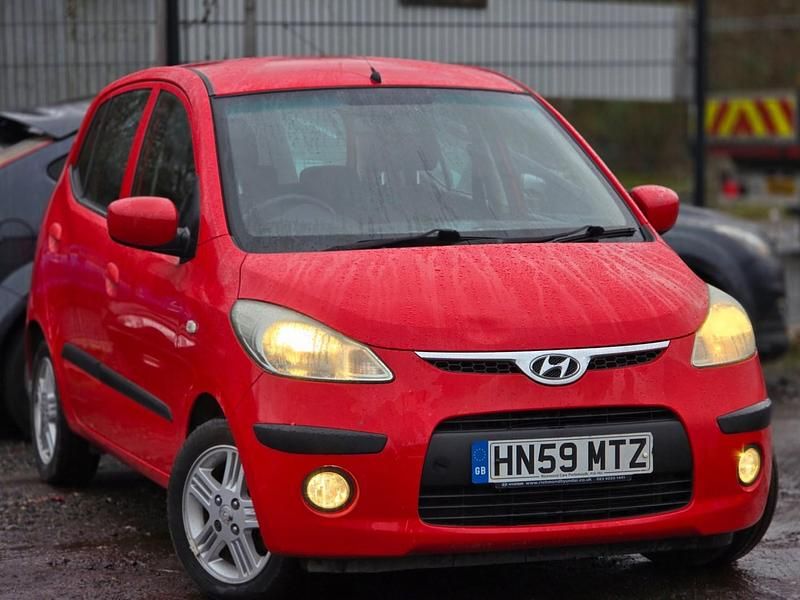 Red Used 2009 Hyundai i10 Comfort Hatchback | £1,000 (Fair price) - Image 1/4