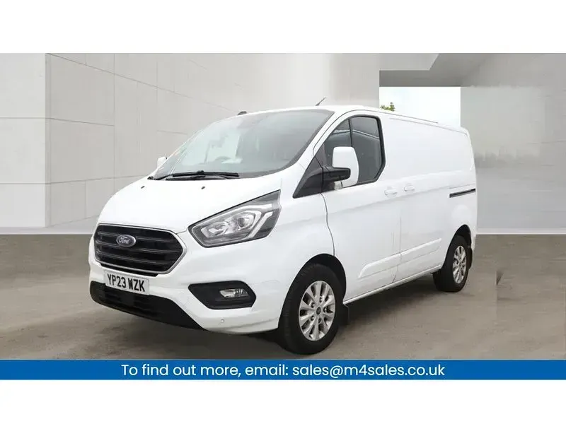Used Ford Transit Custom Limited 170 HP (125 kW) 2023 White Van