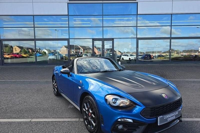Used Abarth 124 Spider 170 HP (125 kW) 2019 Blue Cabriolet