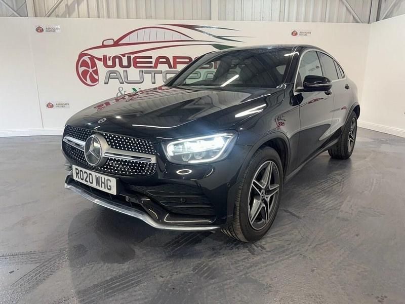 Used Mercedes GLC220 AMG line 194 HP (142 kW) 2020 Black Coupe