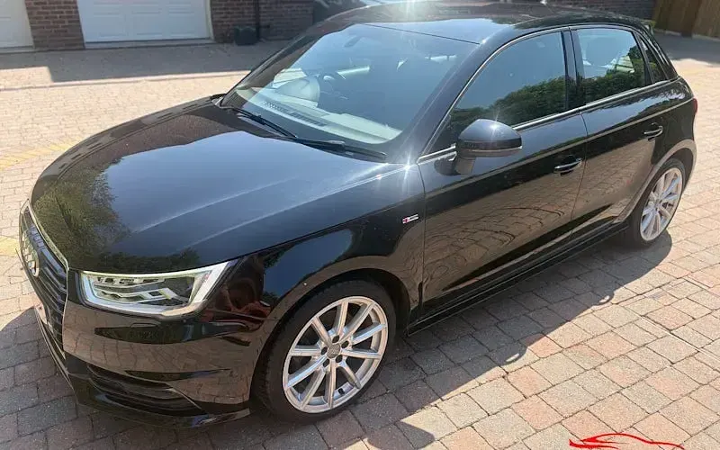 Used Audi A1 Sportback S-Line 125 HP (91 kW) 2017 Black Hatchback