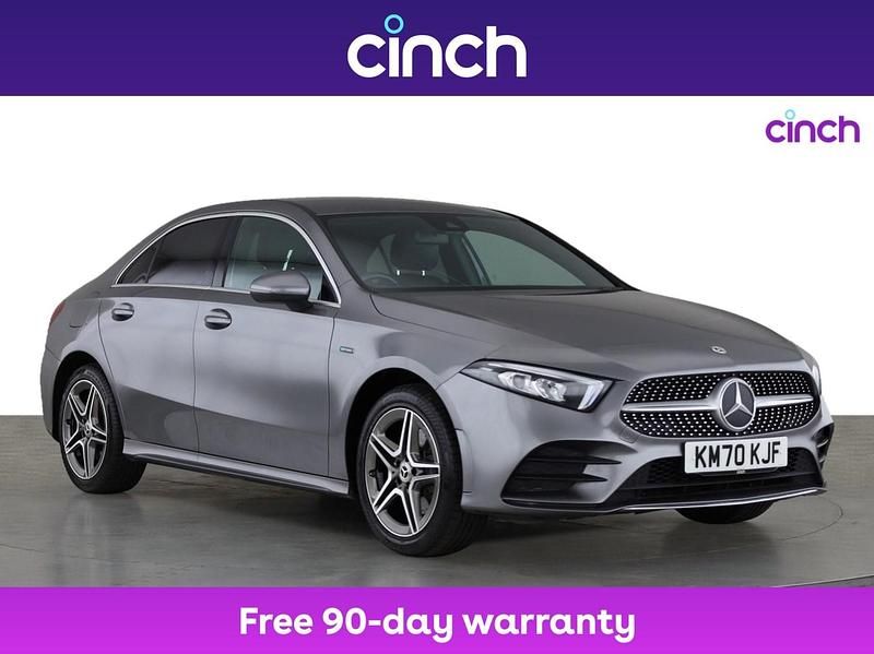 Grey Used 2020 Mercedes A250 AMG line Sedan | £17,149 (Good price) - Image 1/3