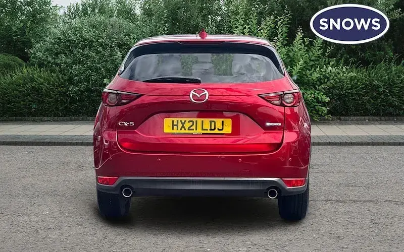 Used Mazda CX-5 165 HP (121 kW) 2021 Red SUV