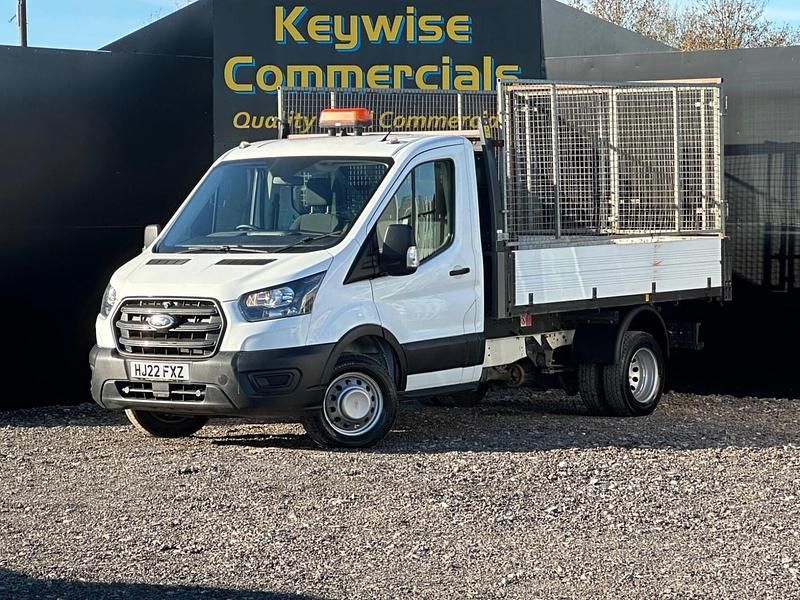 Used Ford Transit S 130 HP (95 kW) 2022 White Cabriolet
