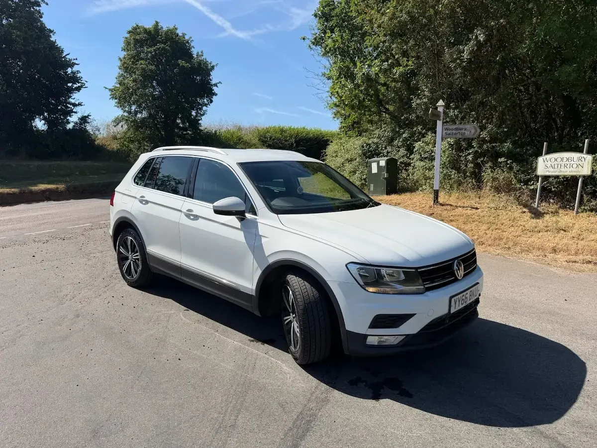 Used VW Tiguan SE 150 HP (110 kW) 2016 White SUV