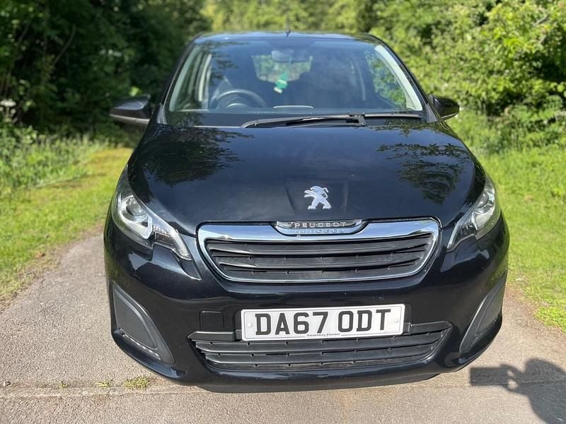 Used Peugeot 108 Active 68 HP (50 kW) 2017 Black Hatchback