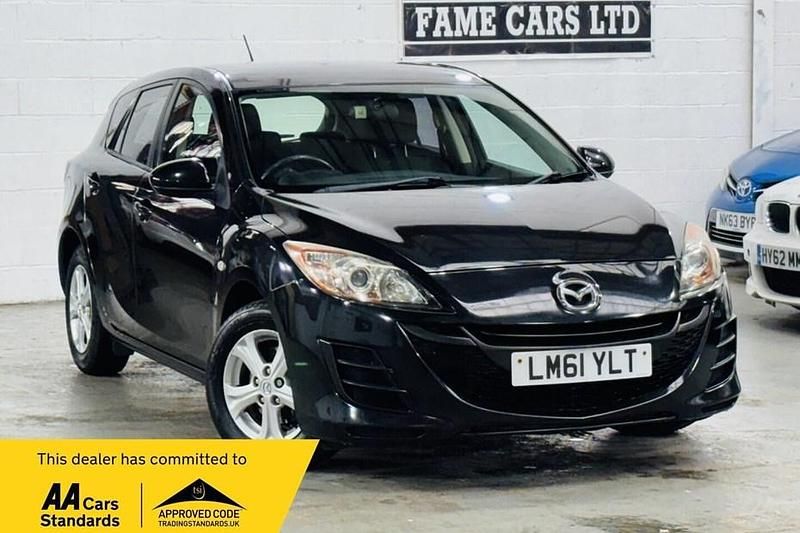Black Used 2012 Mazda 3 Hatchback | £3,500 (Good price) - Image 1/1