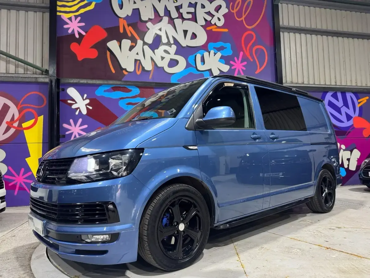 Usado VW Transporter Highline 2015 Azul Van