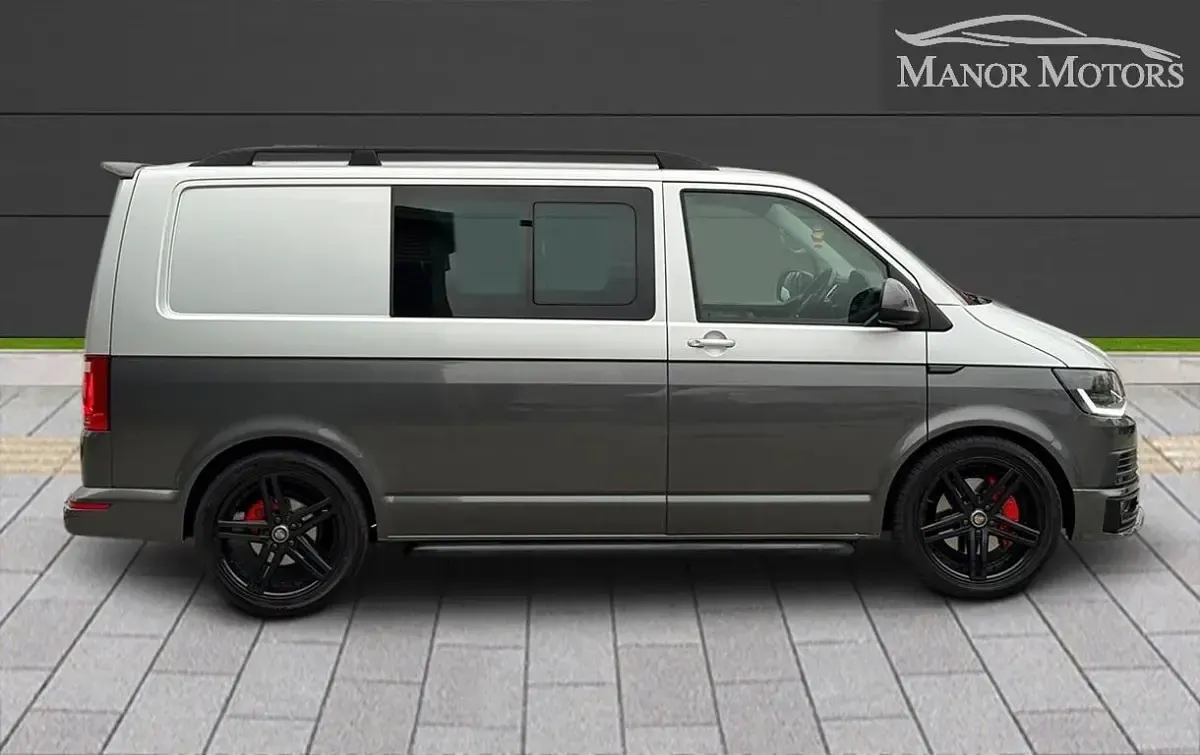 Used VW T6 Highline 201 HP (147 kW) 2017 Silver Van