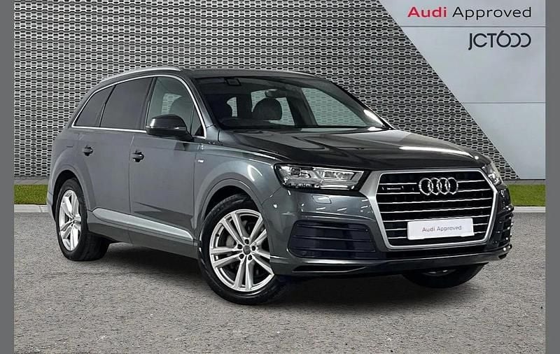 Used Audi Q7 S-Line 228 HP (167 kW) 2019 Grey SUV