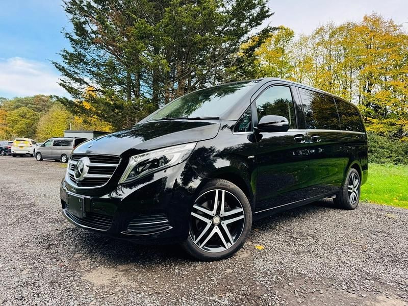 Used Mercedes V220 Avantgarde 2018 Black MPV